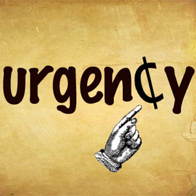 Sense Of Urgency