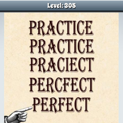  Practice Makes Perfect 