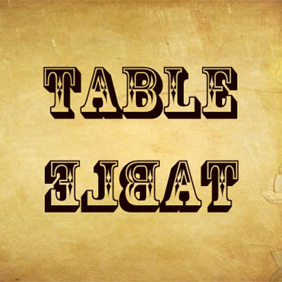 The Table Has Turned